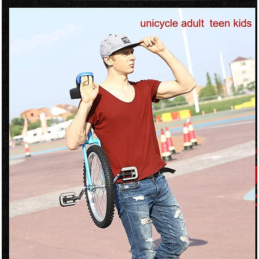 MDybf Bicycle Unicycle with 20 Inch Wheels, Unicycle Racing Unicycle Adult, Adult Unicycle Beginner Balance Bicycle
