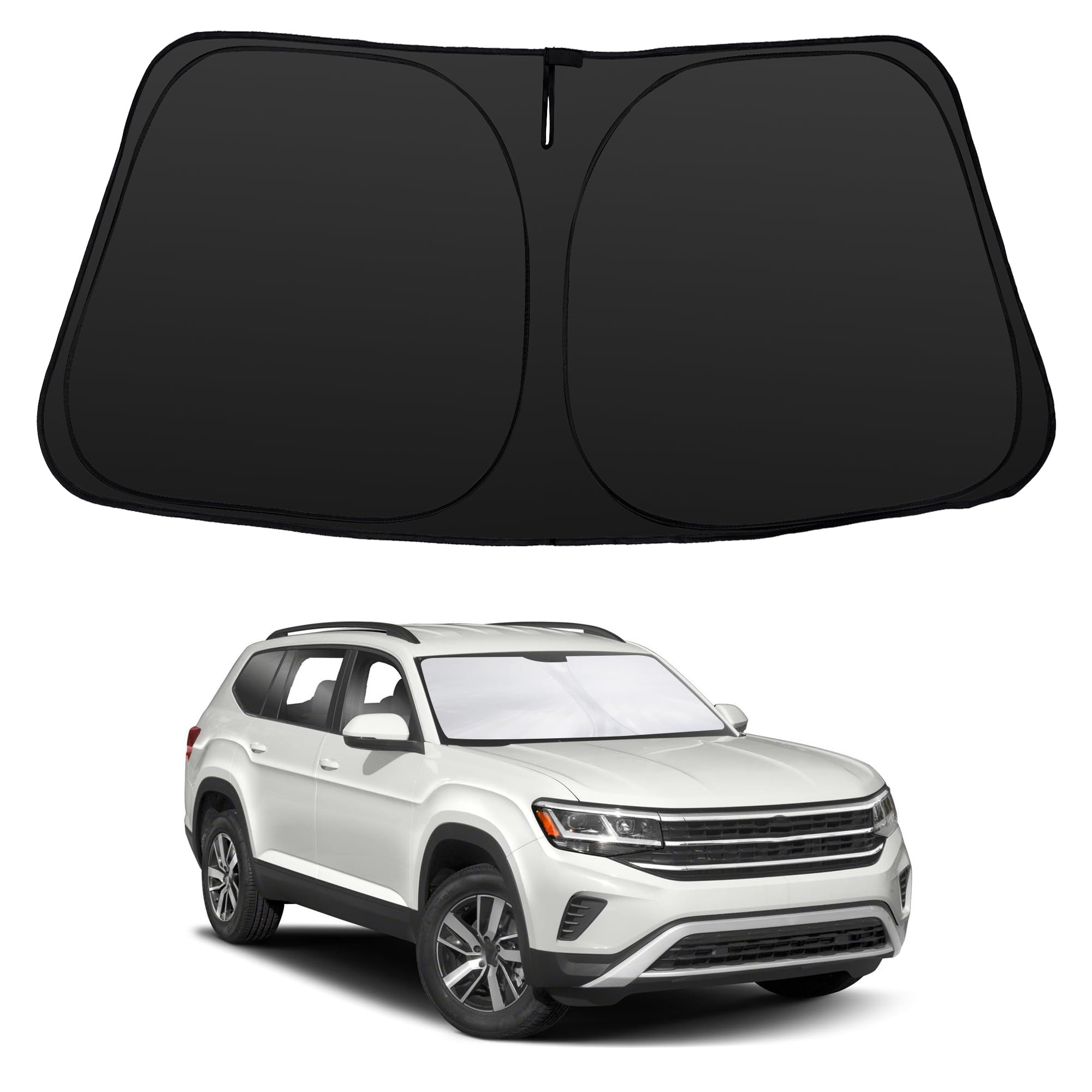 Windshield Sun Shade for 2018-2026 Volkswagen Atlas VW Atlas Cross Sport