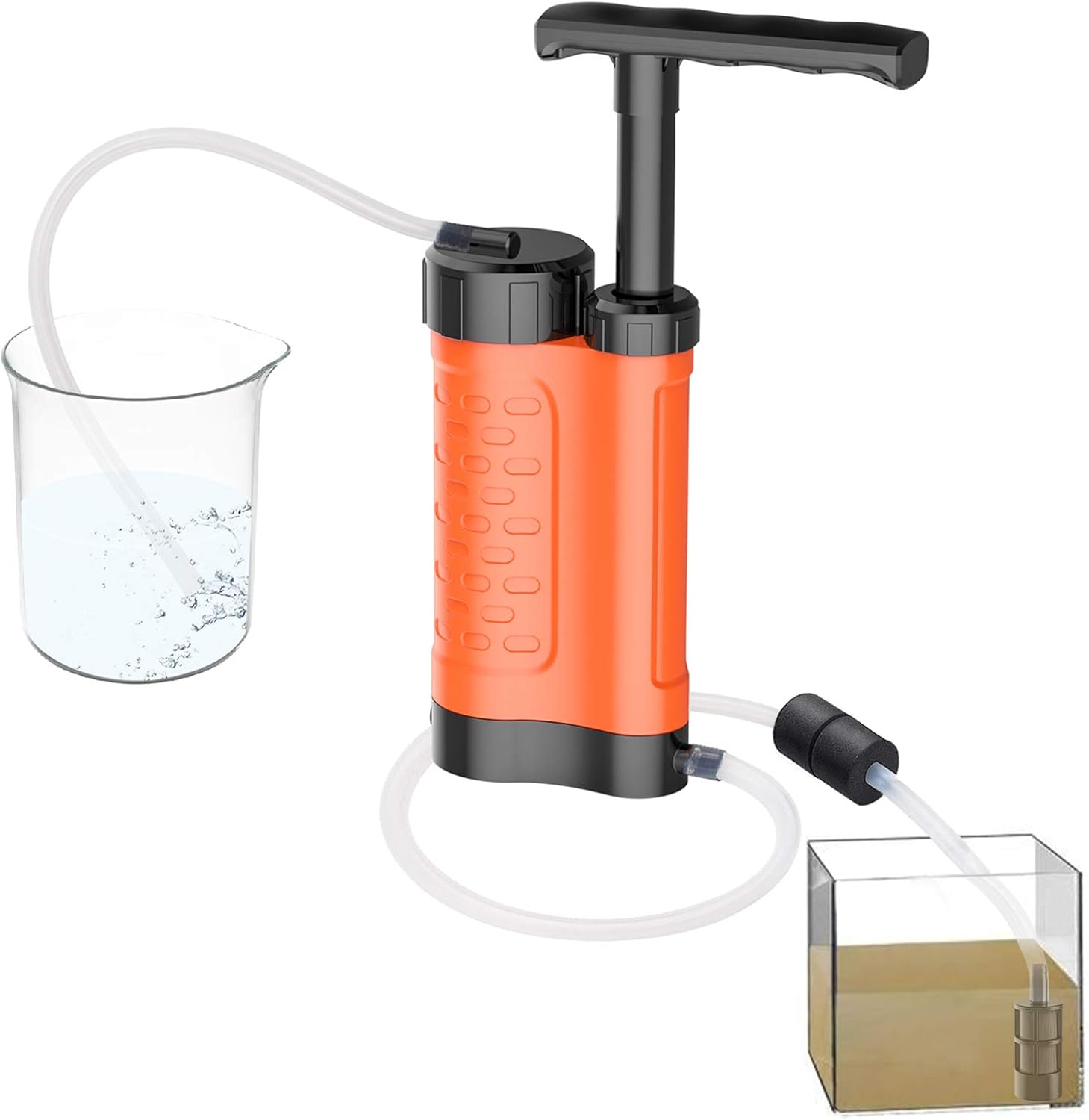 Lixada Water Filter Straw Water Filtration System Portable Water