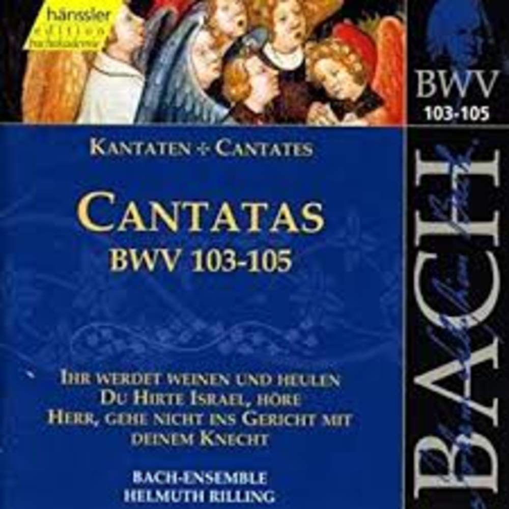 Bach: Cantatas, BWV 103-105 (Edition Bachakademie Vol 33) /Rilling