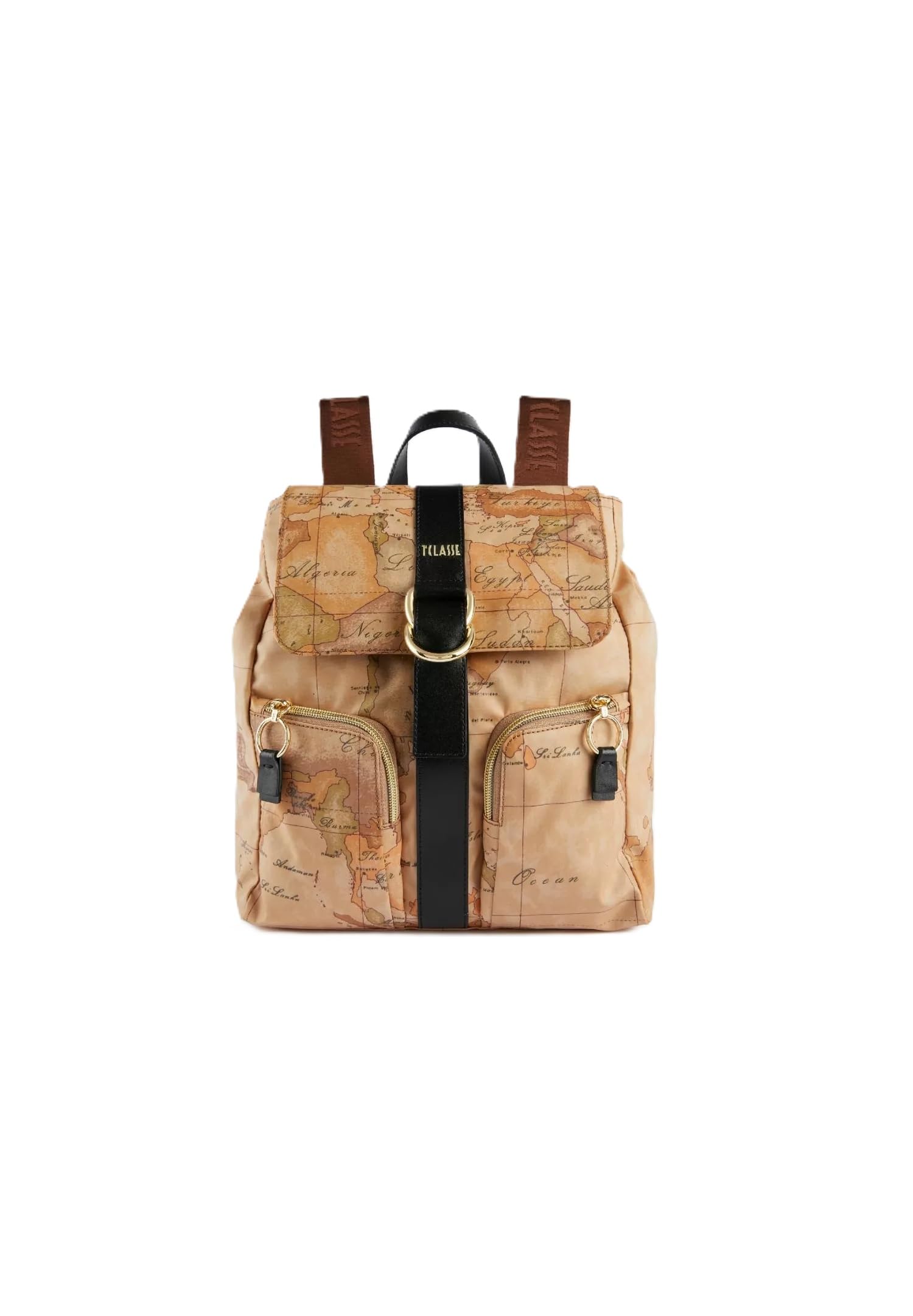 Alviero Martini 1A ClasseLLA95S578 Social Soft Backpack Black, Black