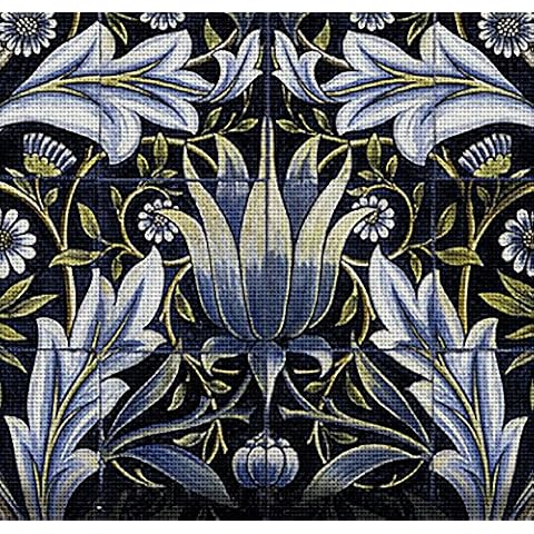 Art Needlepoint Blue Acanthus Kit by William Morris Cover
