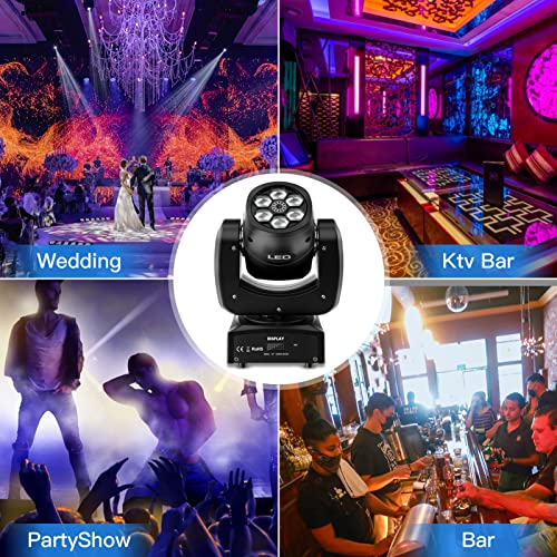 Moving Head Dj Lights, Holdlamp 6*10W Bee Eye Moving Heads Lights Rgbw Led Beam Colorful Lighting Effect Stage Light For Ktv Rave Activity Disco Events Lighting Show #TOP5