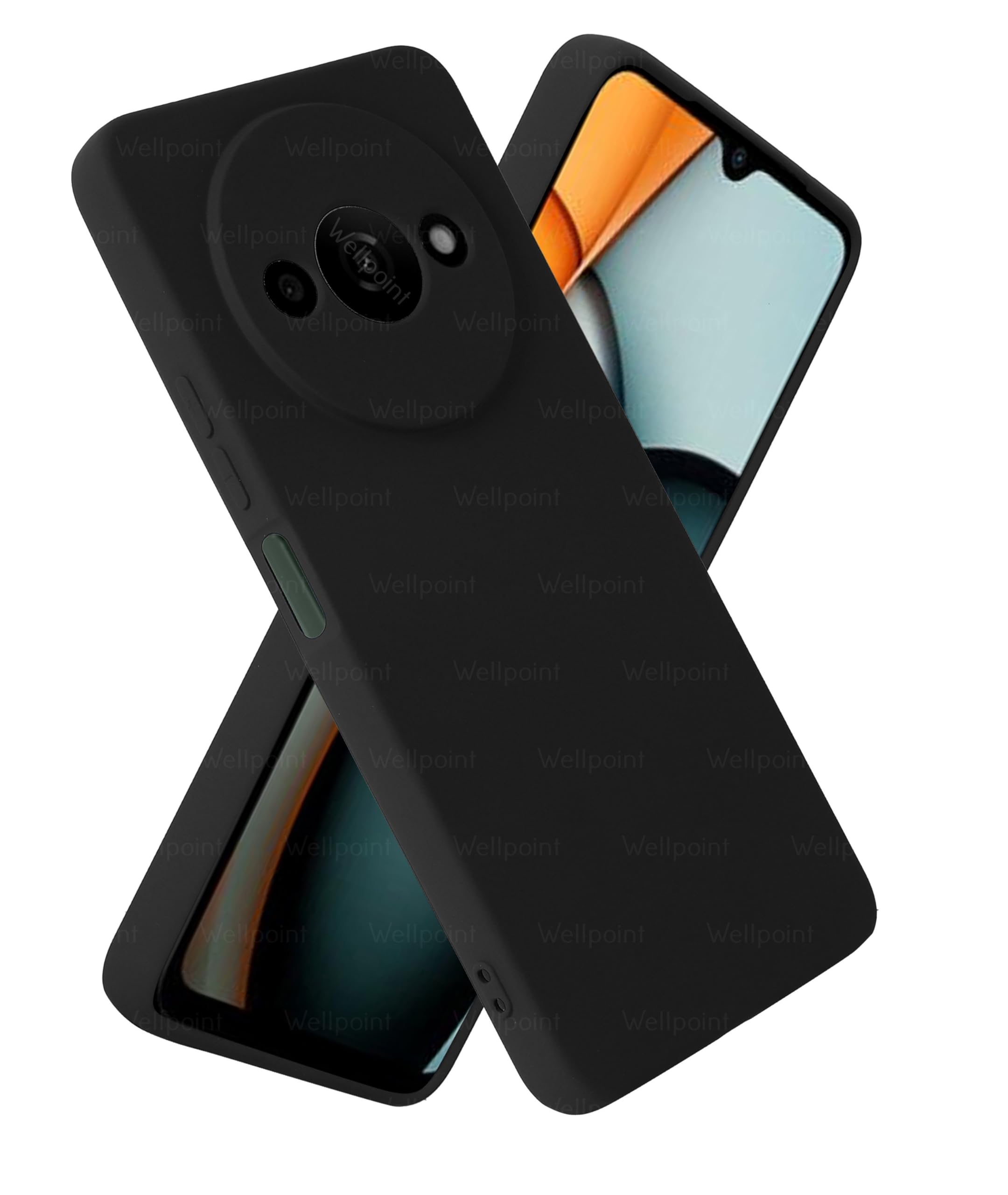 Wellpoint Trendy Compatible Designer Silicone Cases for Redmi A3 / Redmi A3x / Poco C61 (4G) Slim Liquid Silicone Full Covered Soft Gel Rubber Phone Case Protective Back Cover (B0DGGY4XSY) Amazon Price History, Amazon Price Tracker