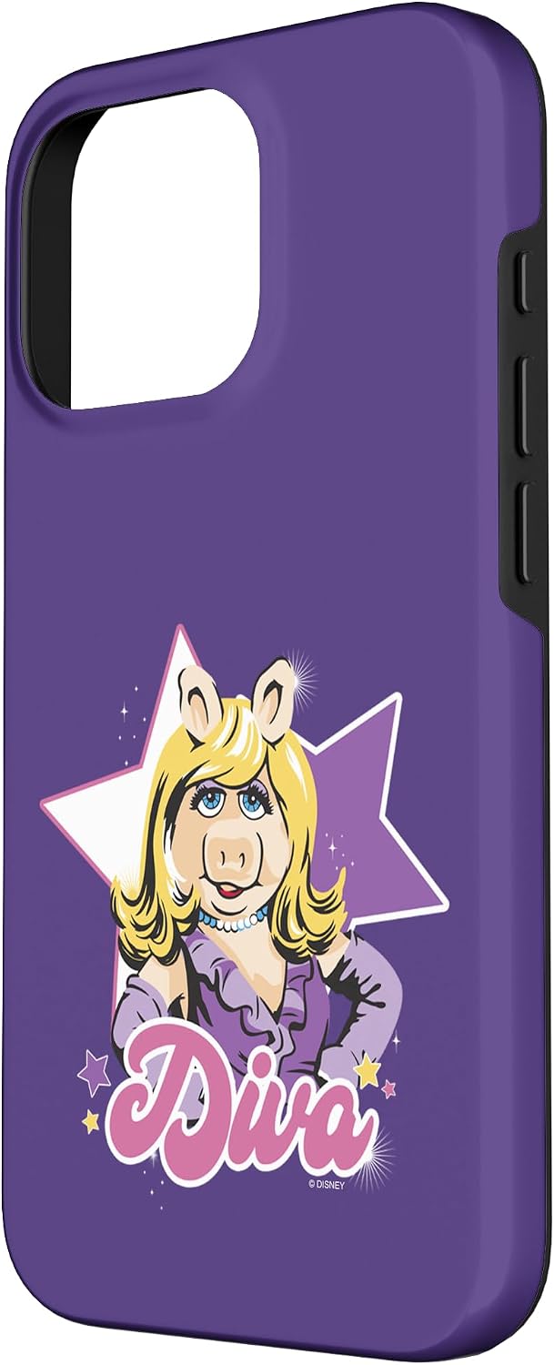 iPhone 16 Pro Disney The Muppets Miss Piggy Diva Portrait Case
