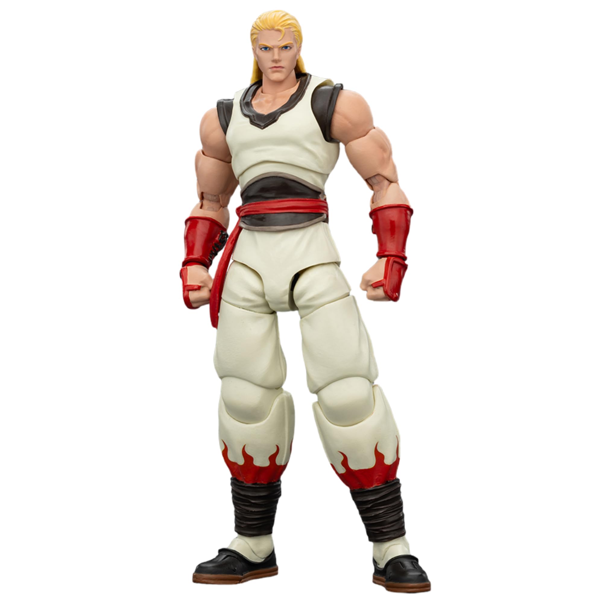 JOYTOY SNK Figurka 1/18 KOF '98UM Fatal Fury Team Andy Bogard Prezenty kolekcjonerskie, zabawki dla dzieci w wieku 15+ i dorosłych 11,8 cm przedsprzedaż