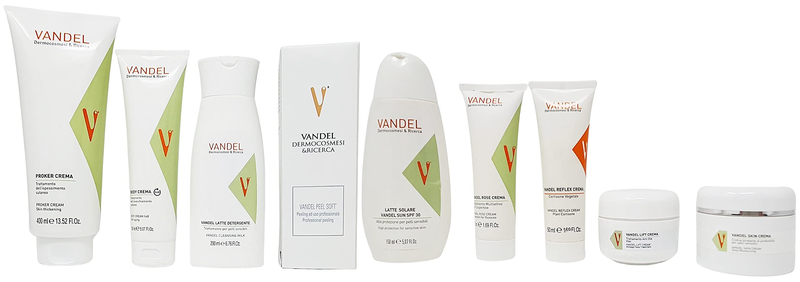 Crema Viso Professionale Trattamento Antiage Vandel Lift 50ml