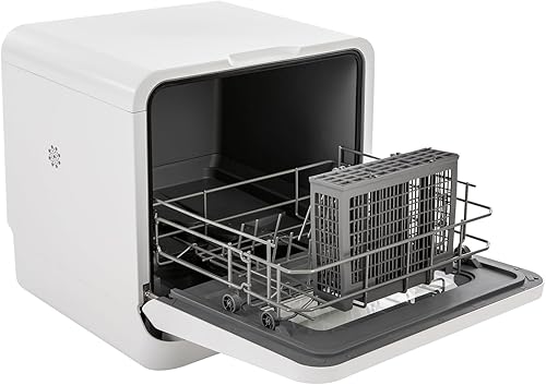 Miniatura 6 de Countertop Dishwasher, Portable 3-in-1 Dishwasher with Drying, Child Lock, Multiple Wash Programs, Low Noise, Perfect for Small Apartments, Dorms