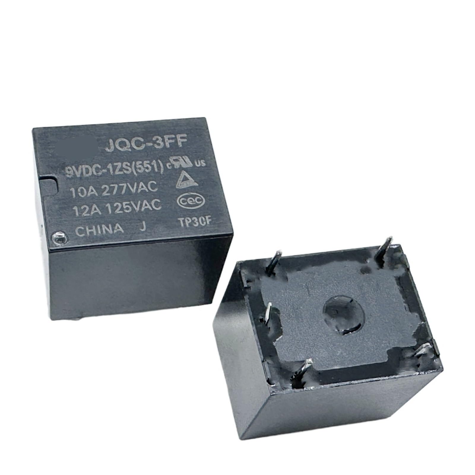 SMGLRUEAT 1pc JQC-3FF 9VDC-1ZS(551) Relay 5pins