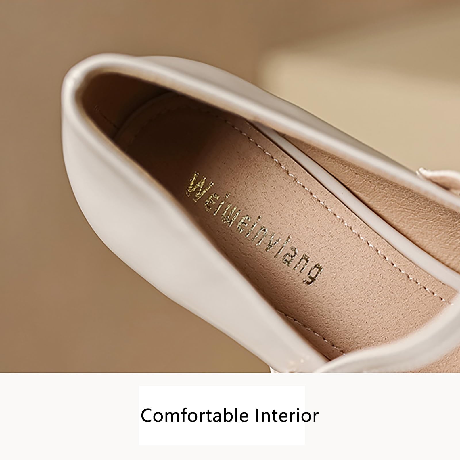 Mary Janes – Chaussures Habillées Confortables À Talons Bas Et Épais pour Femmes, Escarpins À Bout Carré Et À Bout Fermé, Mocassins pour Femmes