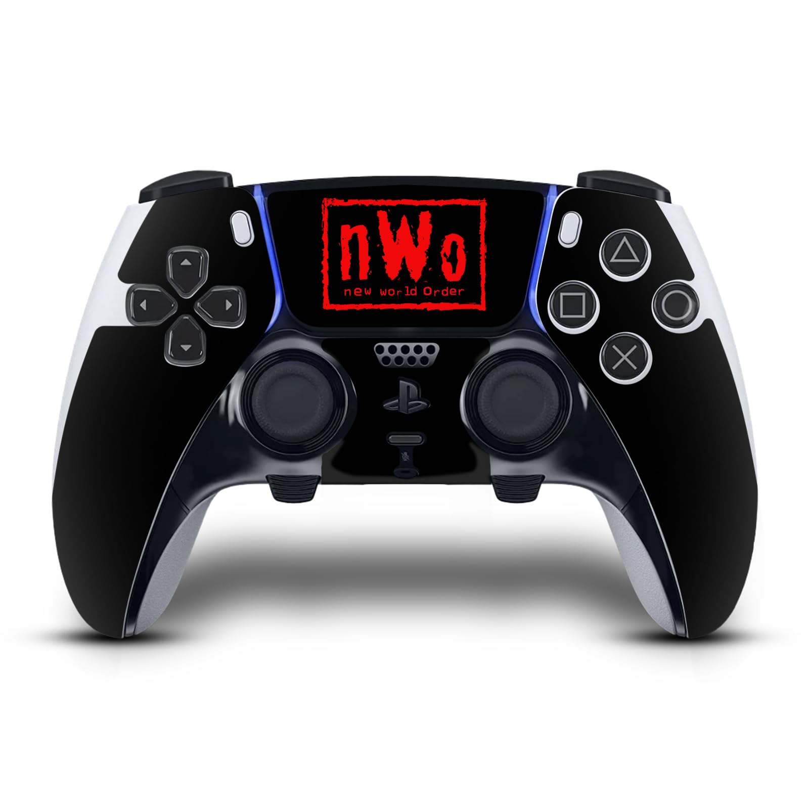 Head Case Designs Officially Licensed WWE Logo NWO Vinyl Sticker Gaming Skin Decal Cover Compatible With Sony PlayStation 5 PS5 DualSense Edge Controller