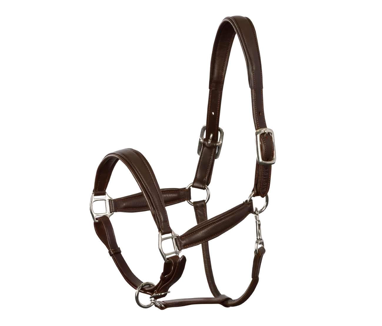 Kieffer Piel – Cabestro Establo – Cabestro Ultra Soft Marrón Piel Cromo