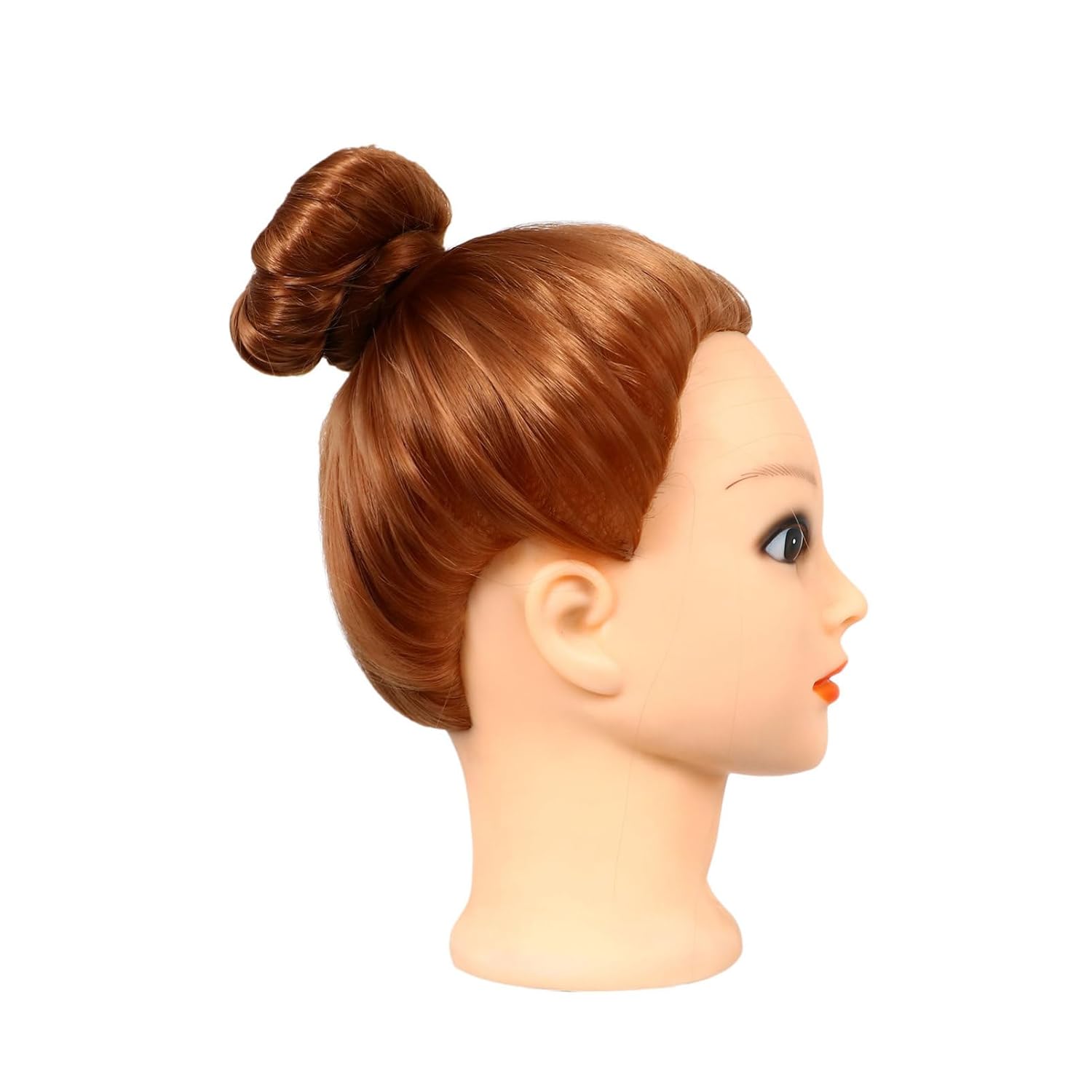 Synthetic Hair Wig Head Mold Bracket for Cosmetology Realistic Mannequin Head