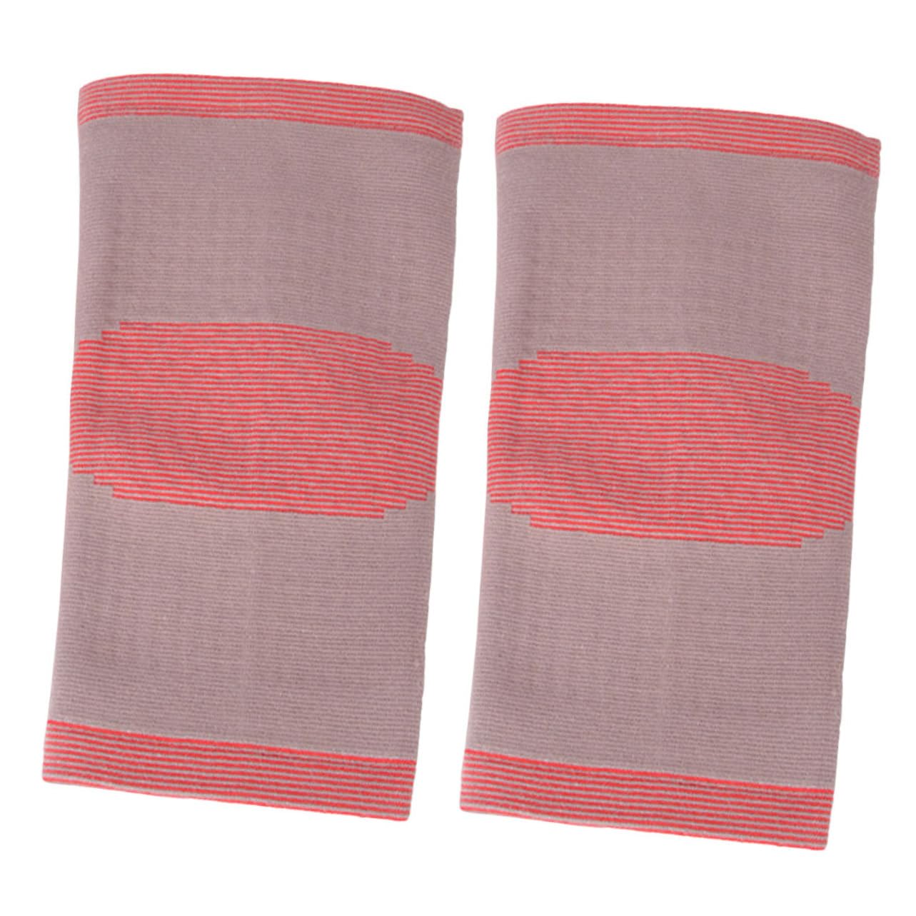 ORFOFE 2Pc Breathable Sports Elbow Guards for Basketball Fitness Warm Arm Protectors for Weightlifting Durable Comfortable Design for Outdoor Activities
