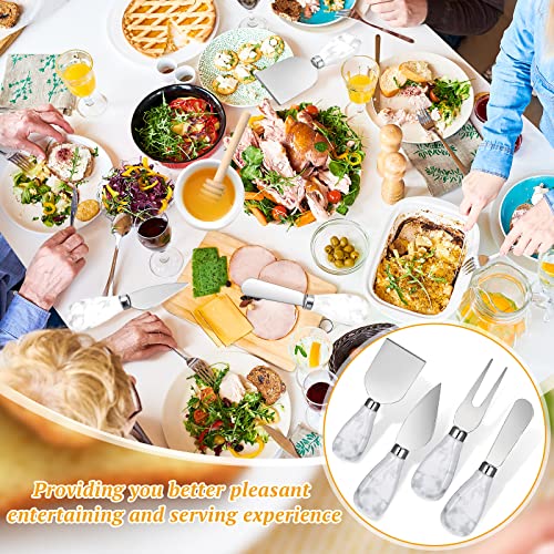 36 Pieces Charcuterie Accessories, Stainless Steel Cheese Butter Knives Set With Cheese Knives, Forks, Spoons, Mini Serving Tongs, Charcuterie Bowls, Cheese Markers, Honey Dipper (Silver) #TOP4