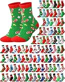 Foaincore 100 Pairs Christmas Fuzzy Socks Bulk Women Warm Winter Slipper Socks Soft Fluffy Colorful Warm Christmas for Xmas Holiday Gifts Indoor Homeless