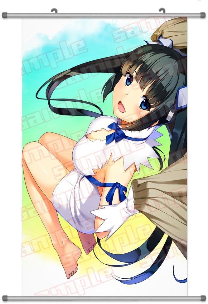 A Wide Variety of DanMachi Anime Characters Wall Scroll Hanging Decor (Hestia 1)