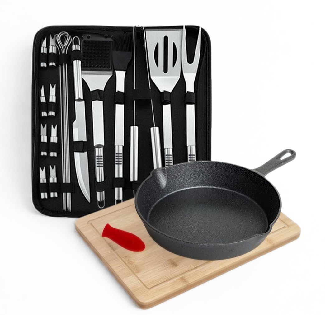 Blackwell Pudełko do grillowania i grilla XL – narzędzia do grillowania / akcesoria na prezent