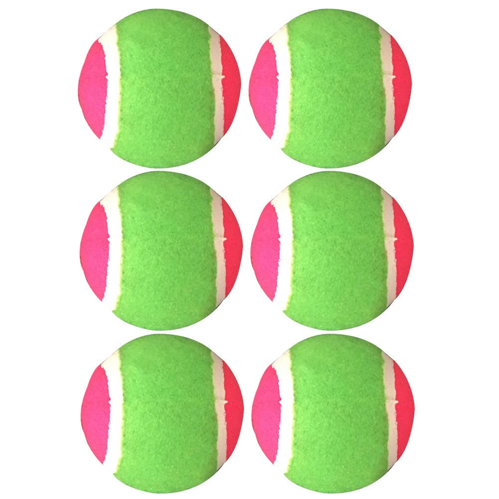 SEWACC 6-pack 2. 5 Inch Sticky Toss And Catch Balls, Suction Catch Toy for Kids, Outdoor And Indoor Play Game (random Colors)