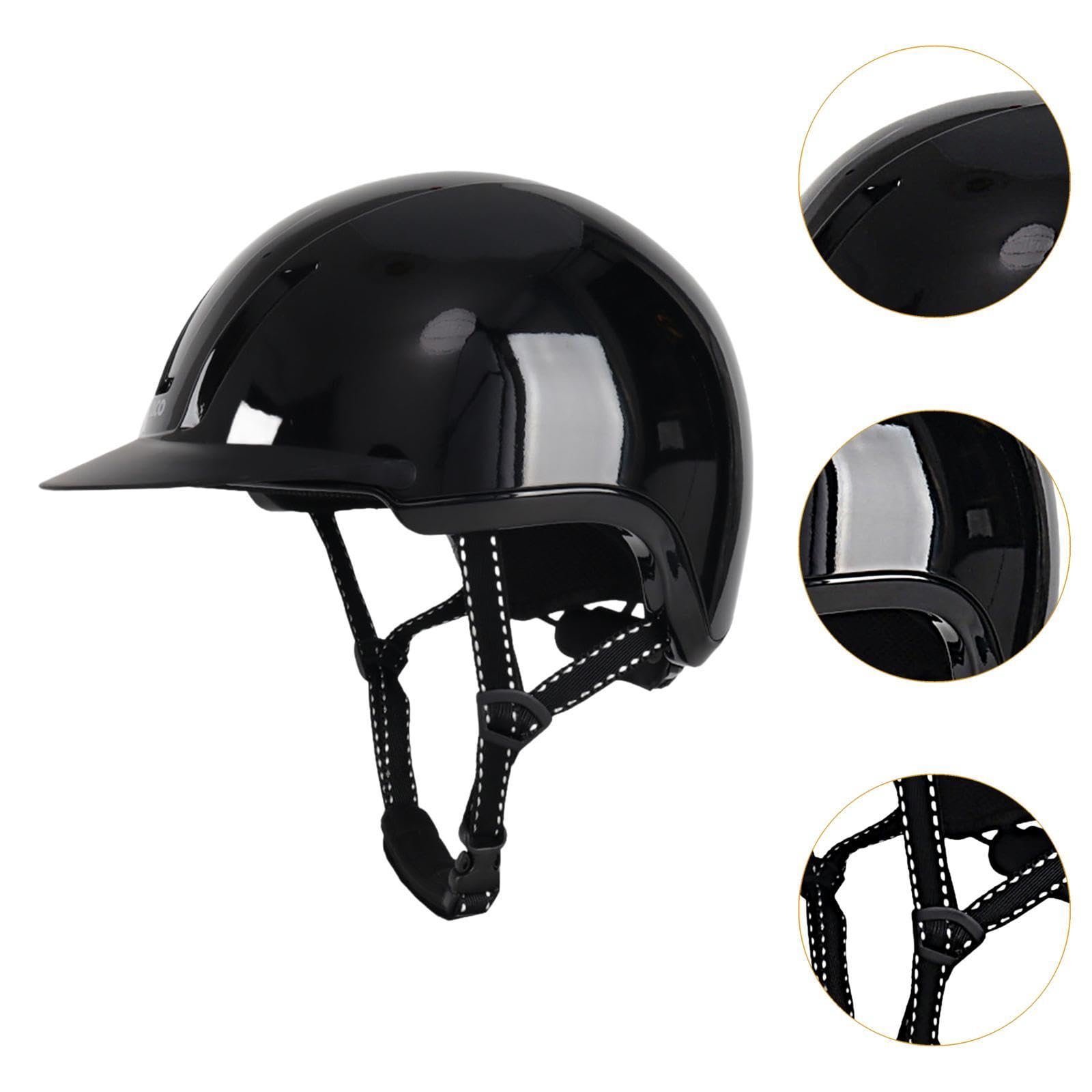 Casco da Equitazione con Caratteristiche Regolabili E Fodera Rimovibile