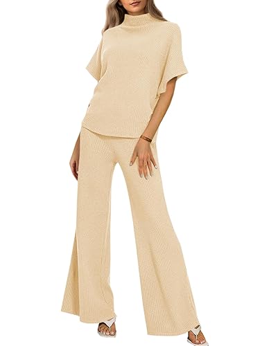 Cicy Bell Womens 2 Piece Lounge Sets Casual Batwing Short