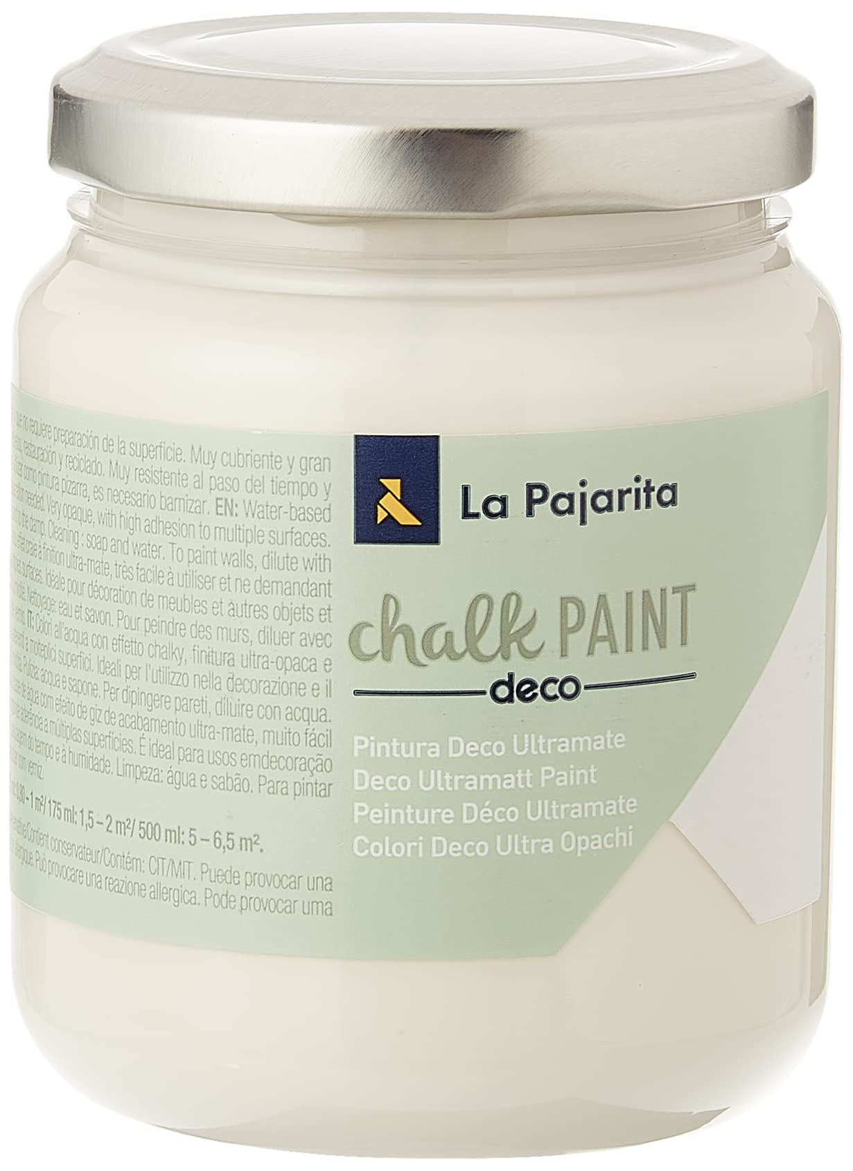 La Pajarita 103037 Pintura para Decoración y DIY, Chalk, 1, Beige Antiguo — view 102