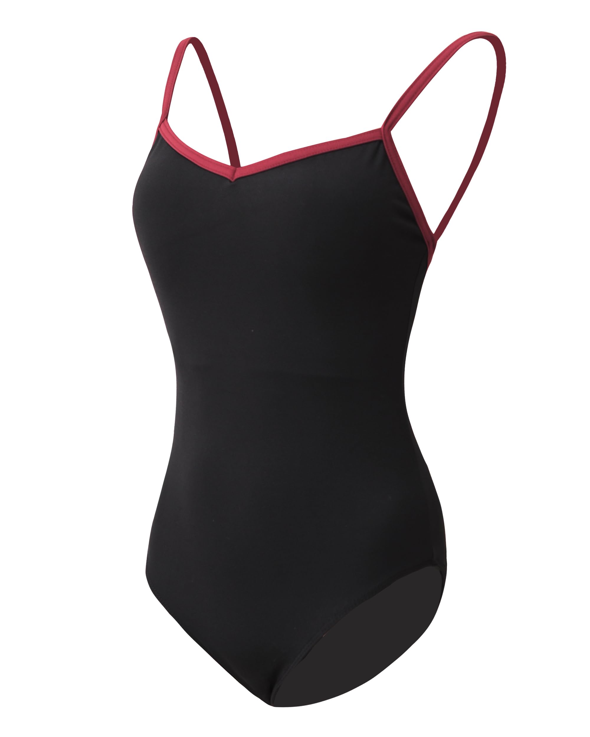 ROYAL SMEELA Justaucorps De Ballet Avec Soutien-Intégré, Body De Danse Classique À Bretelles Femme,Justaucorp Danse Sans Manche Adulte