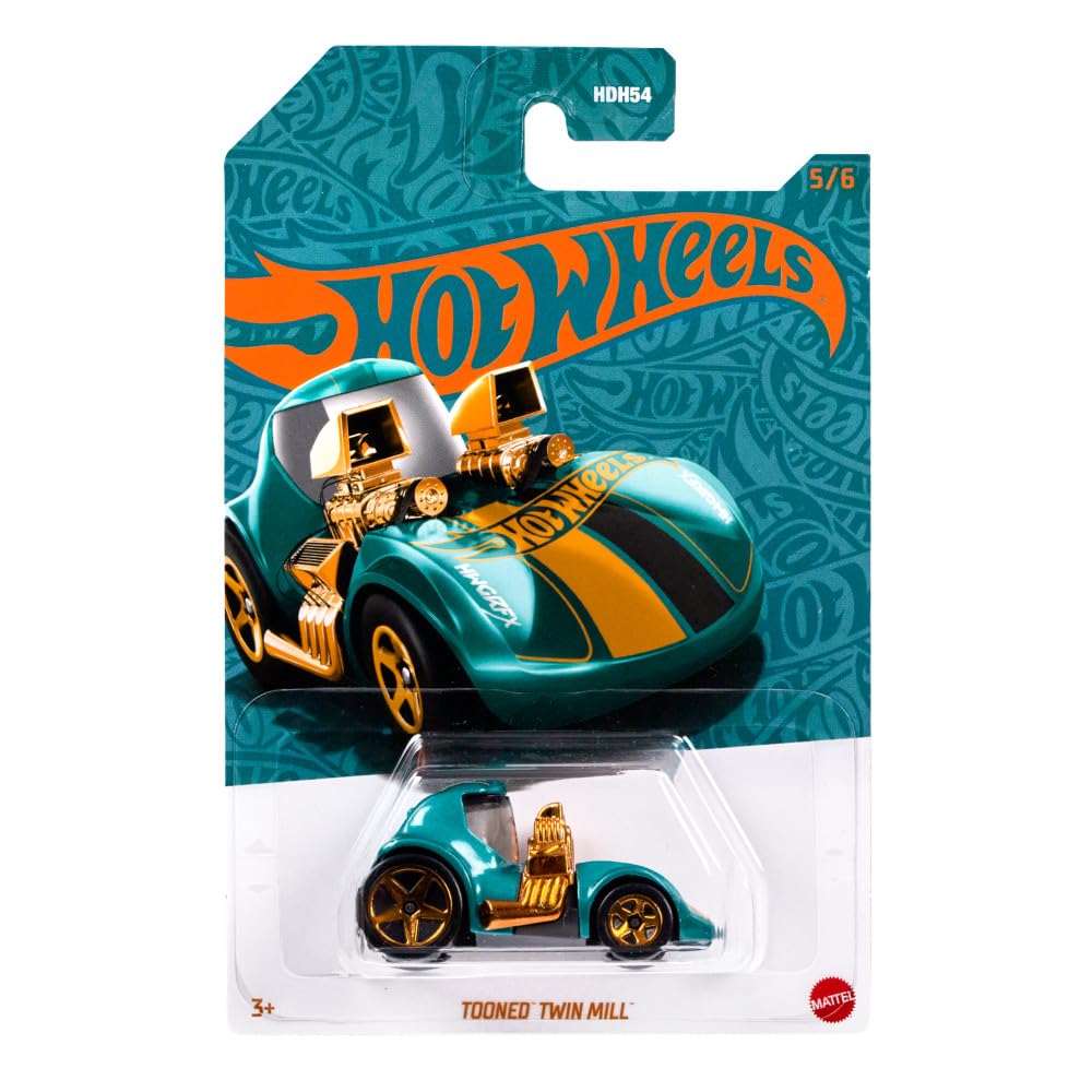 Hotwheels TWIN PACK 8セット Amazon.com: Hot Wheels - 56th Anniversary Pearl & Chrome - 1:64