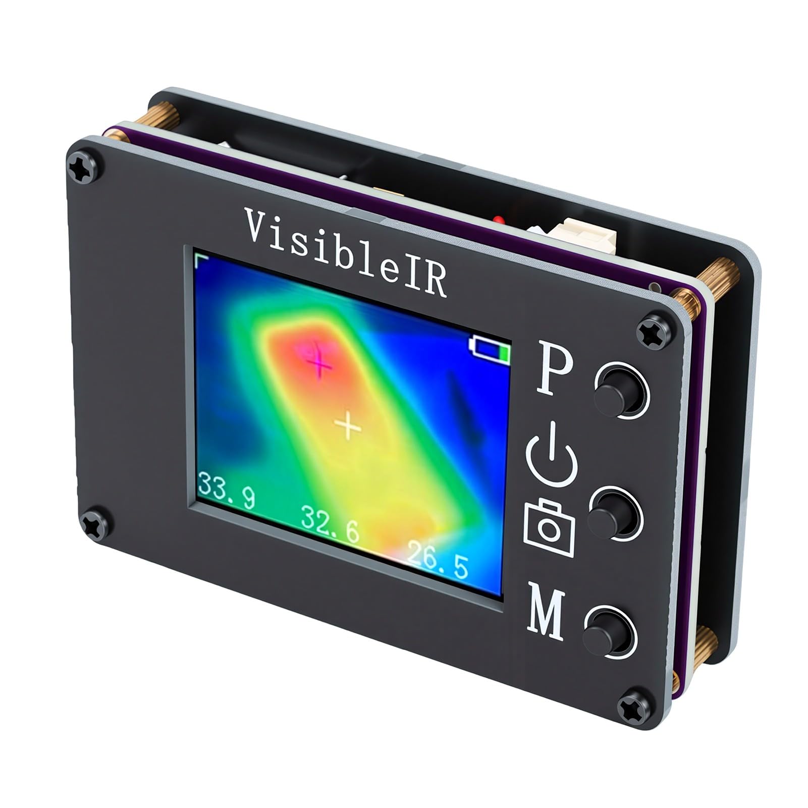 FTVOGUE Cámara Termográfica Portátil Pantalla TFT de 1,8 Pulgadas -40°C a