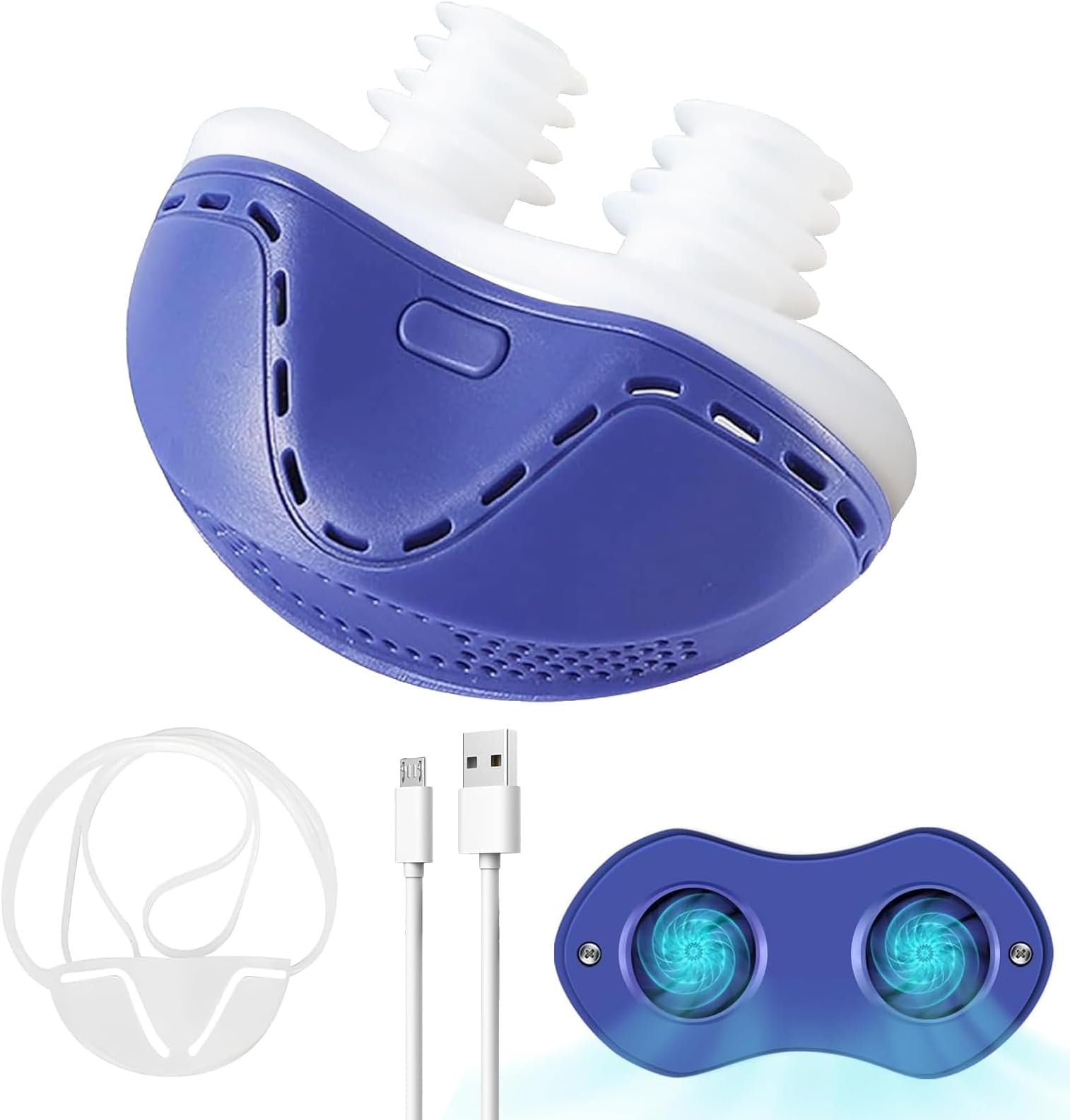 Anti Snoring Devices - Mini Anti Snoring Sleep Aid - Upgraded Variable Speed