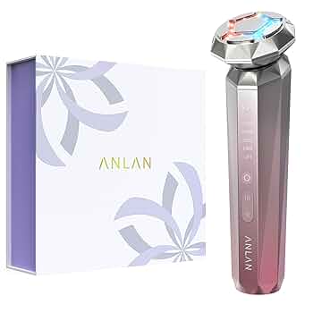 ANLAN RF温冷美顔器PRO rf ems イオン 美顔器 ANLAN RF温冷美顔器PRO 18K金メッキ 2MHz高周波 rf リフトアップ