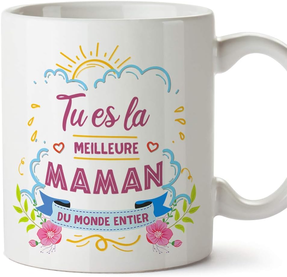 Mug Maman - Ma Maman est la Plus géniale : Amazon.fr: Cuisine et Maison