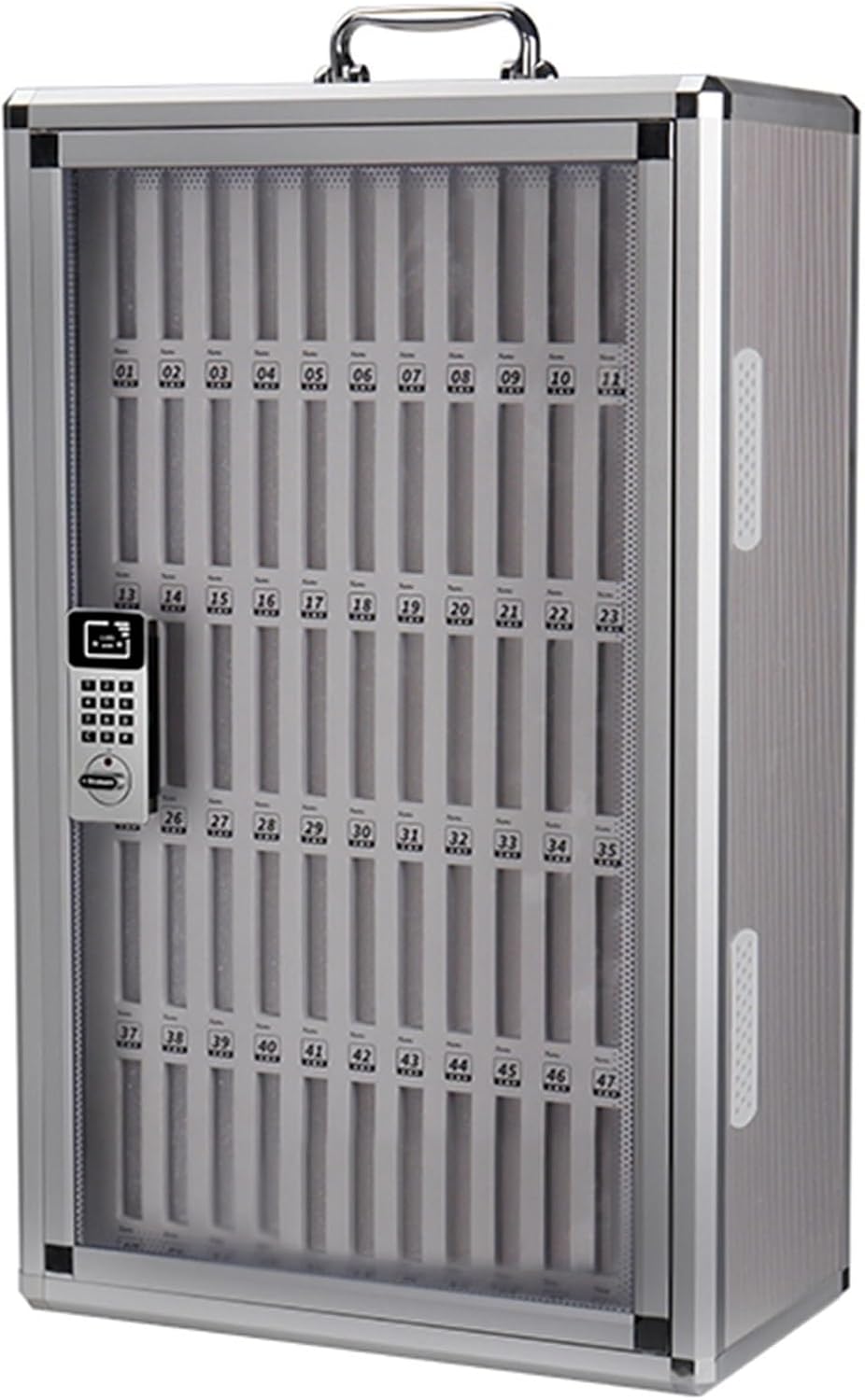 24/36/48/60/72 Bits Cell Phone Storage Box with Password Lock Multi-Functional Locker for School Factory(60bits)