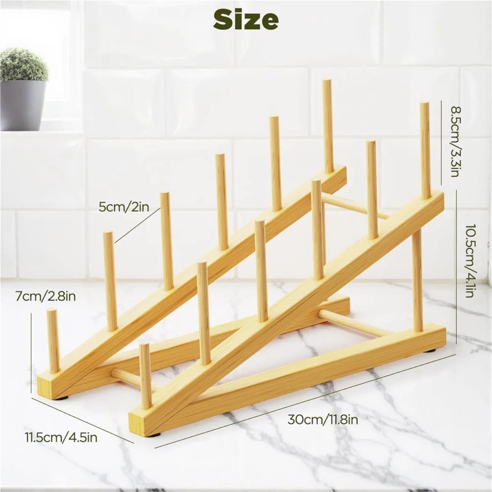 Topfdeckelhalter Abtropfender Aufbewahrungsorganisator