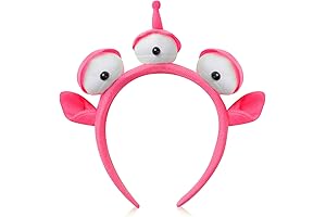Three-Eyed Alien Monster Head Alien Headband