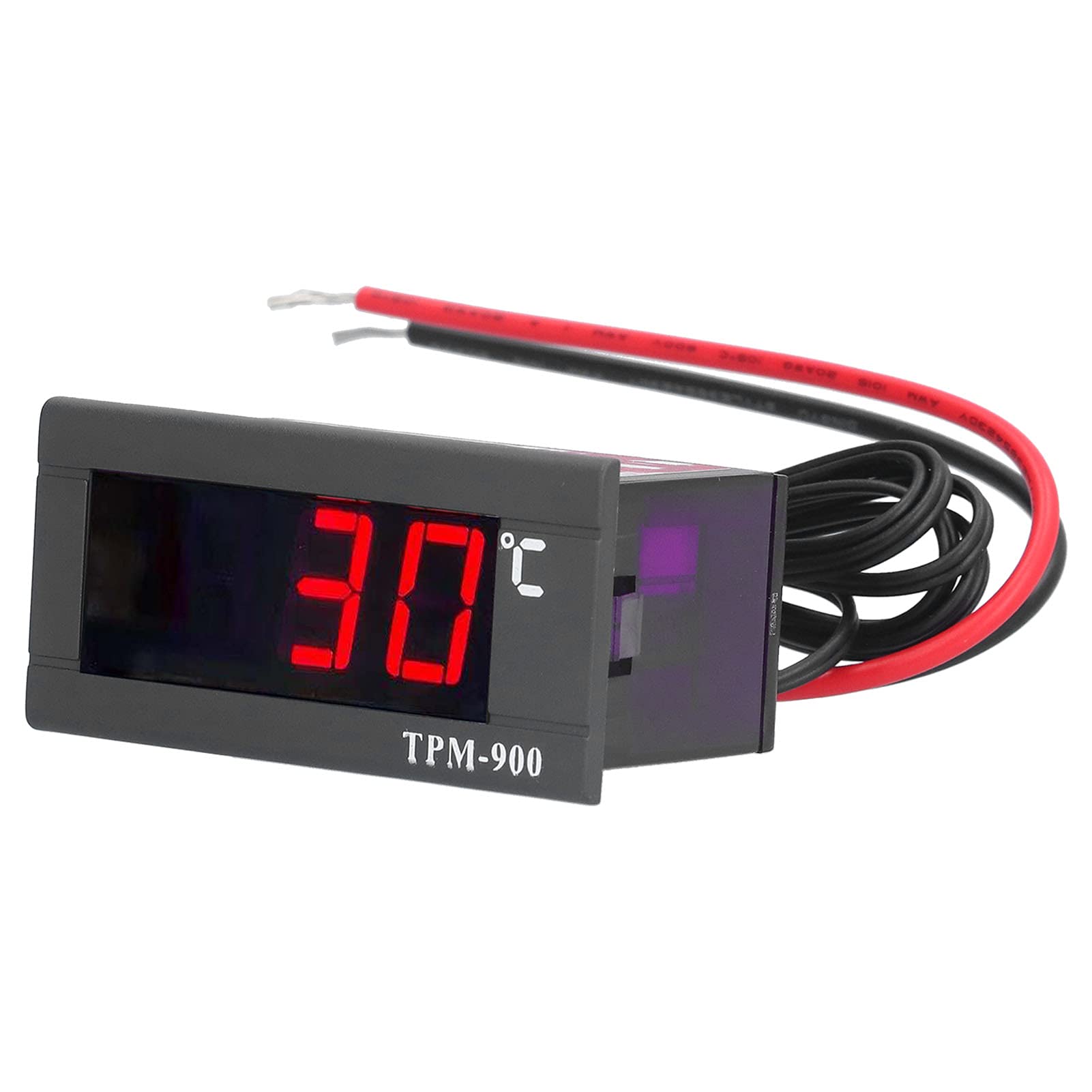 Contrôleur De Température Numérique LED - Capteur Haute Précision, Plage -40°C à +110°C, Alimentation 220V