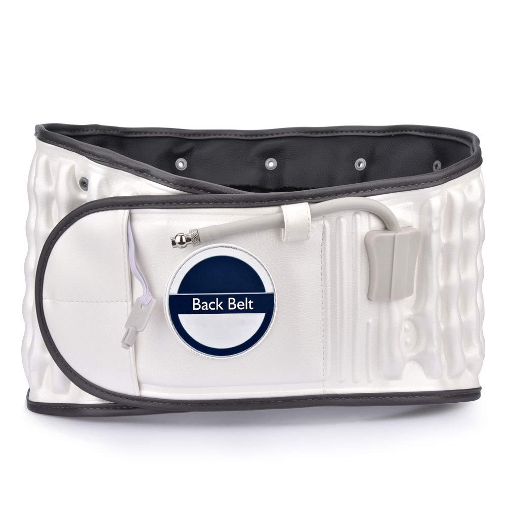 Decompressione Spinale Posteriore Cintura di Sostegno Lombare per Il Mal di Schiena Relief Lower Back Estricatore per Uomini Donne, One Size Fits 29-49 Vita