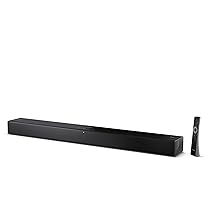 Sharp HT-SB304 Soundbar 2.0 Dolby Atmos + DTS Virtual:X, Bluetooth con HDMI ARC, CEC, potenza totale 180 W, 81 cm, nero