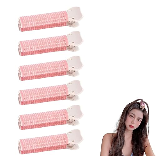 Pinzas para el cabello voluminizadoras, pinzas de raíz voluminizadoras para el cabello, pinzas de pelo esponjosas naturales con autoagarre para el
