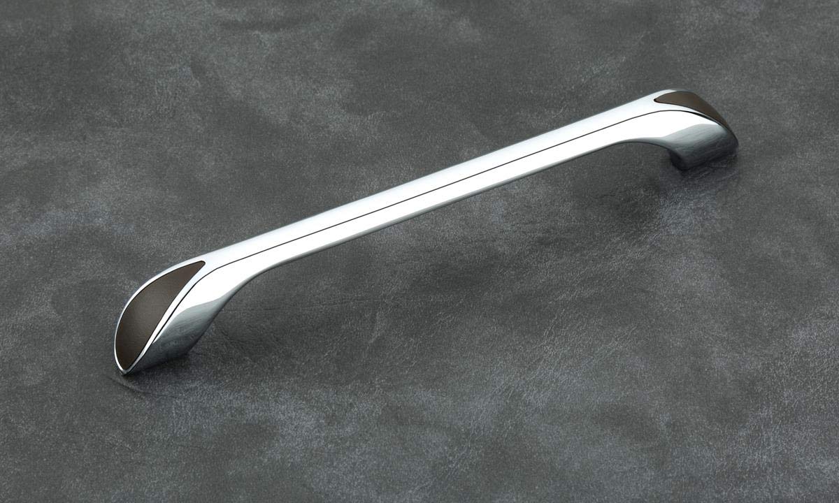 HARMONUS, Fancy Cabinet Handle, CP/Wengi Finish, Zinc Alloy, 96 MM (4 Inch), 9 PCS (B07KT7ZWKL) Amazon Price History, Amazon Price Tracker