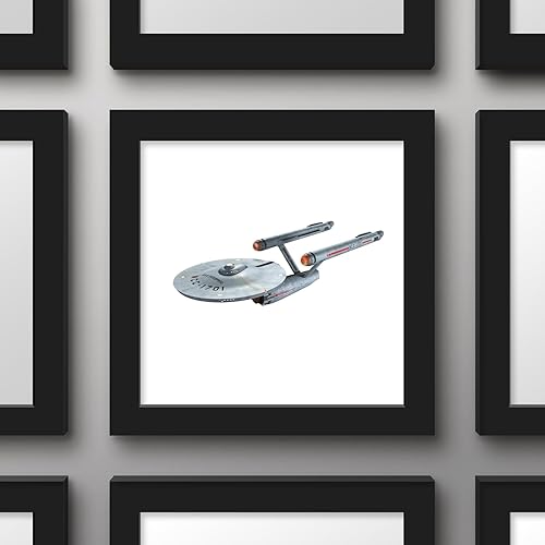 Miniatura 2 de Trends International Gallery Pops Star Trek USS Enterprise NCC-1701 - Póster de pared de barco, 12.00 x 12.00 pulgadas, versión de marco negro