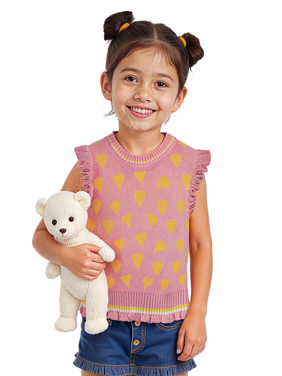 the souled store TSS Originals: Sunshine Hearts Girls Sweaters-picture-38