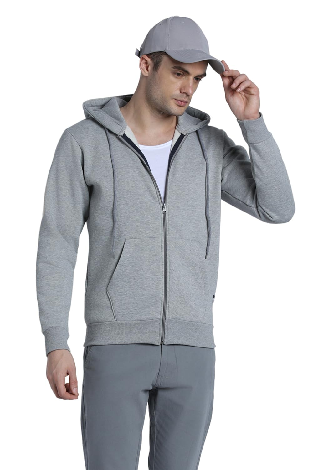 Dennis LingoMen's Winterwear Full Sleeve Round Neck Sweatshirt