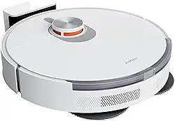Xiaomi Robot Vacuum S20+ (branco) com esfregão de elevação automática e detecção inteligente de tapete, sucção de 6000Pa, navegação a laser LDS, tempo de execução de 170 minutos, controle WiFi