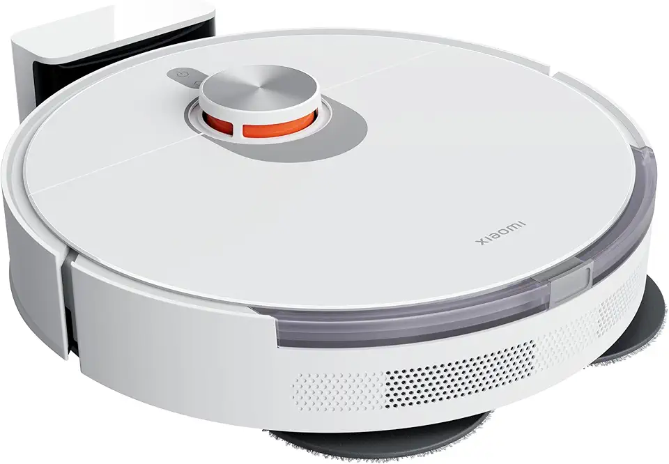 Xiaomi Robot Vacuum S20+ (branco) com esfregão de elevação automática e detecção inteligente de tapete, sucção de 6000Pa, navegação a laser LDS, tempo de execução de 170 minutos, controle WiFi