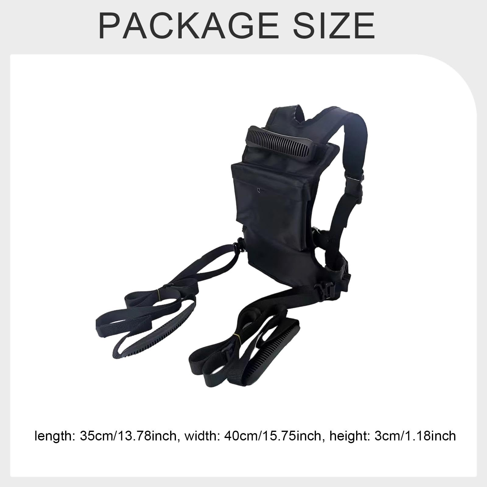 Milageto Harnais de Ski et de Snowboard pour Enfants, Harnais d'Entraînement Polyvalent, Corde de Traction avec Poignée, Ceinture-Harnais Réglable, Équipement Indispensable pour Débutants