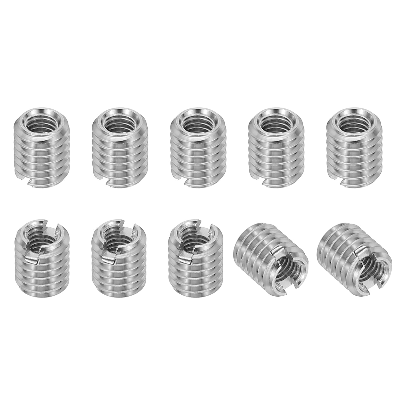 PATIKIL 316 Stainless Steel Thread Adapters Sleeve Reducing Nut