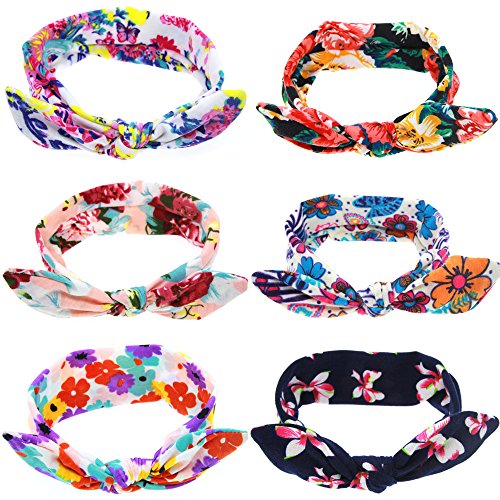 Lituo Baby Headbands Turban Knotted, Girl's Hairbands for Newborn,Toddler and Childrens