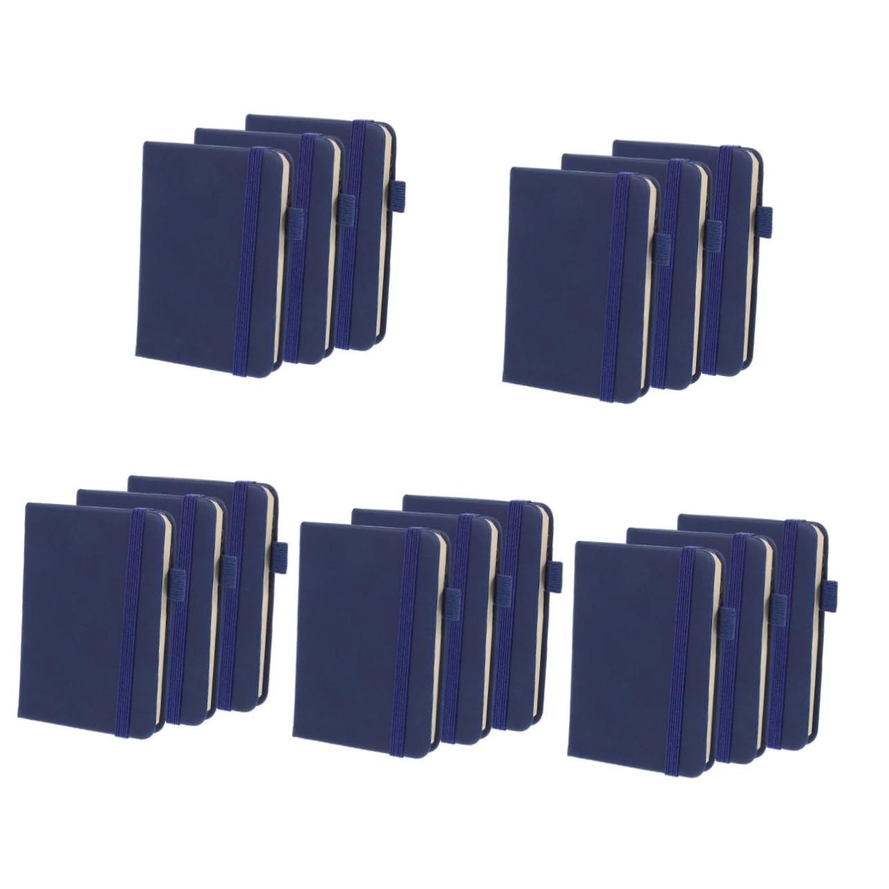 VILLCASE 5 Ensembles Bloc-notes En Ligne Cahier De Prise De Notes Cahier De Réflexions Portefeuille Joli Petit Carnet Mini Bloc-notes Miniature De Poche Papier 3 Pièces * 5