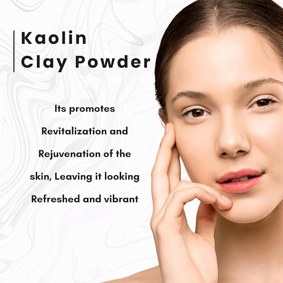 Kaolin Clay Powder 114 g for Face, Skin Care, Soap making | Natural, Chemical Free
